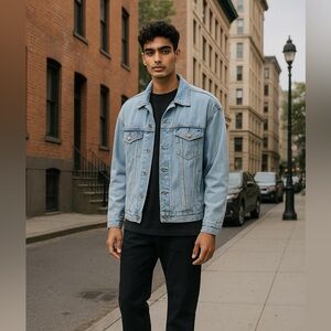 Banana Republic Light Blue Denim Jacket
